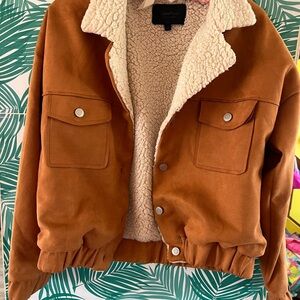 Sweet Rain Cozy Sherpa Jacket
